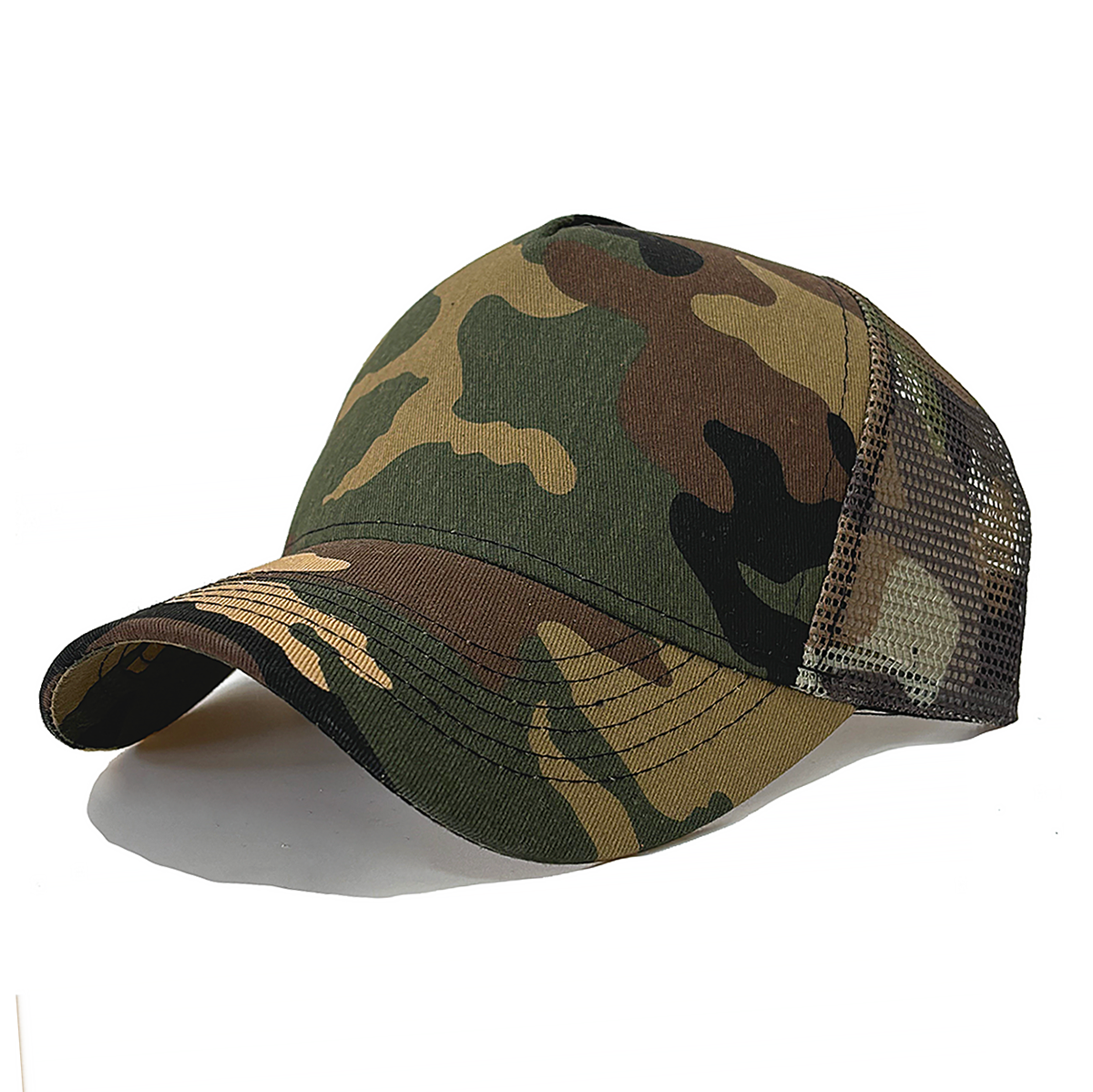 Curve Peak Mesh trucker hat