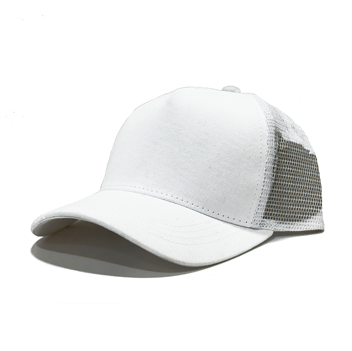 Curve Peak Mesh trucker hat