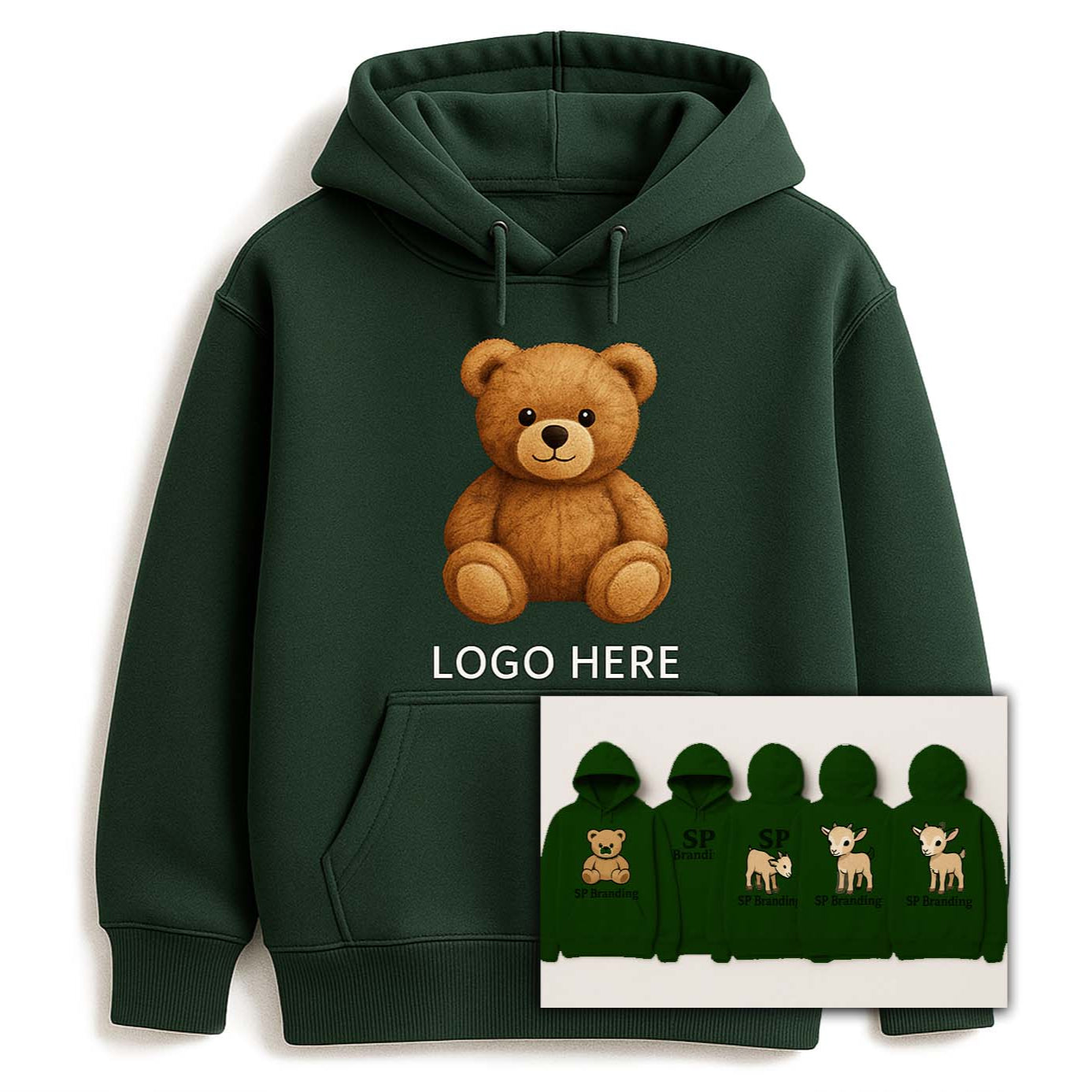 Regular Custom Printed Hoodies