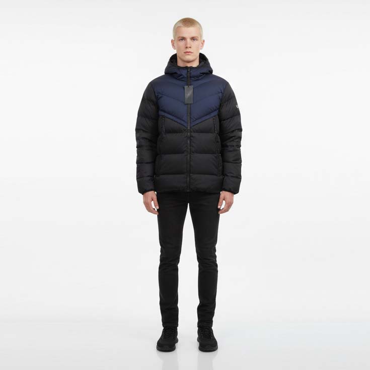 Men’s Two-Tone Puffer Jacket