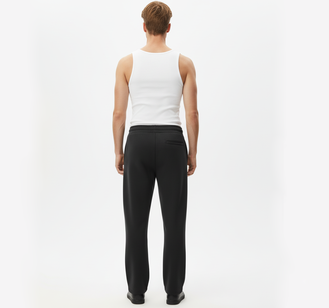 Men’s Black Loose-Fit Joggers