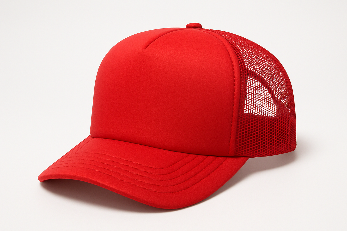 RED FOAM TRUCKER HAT