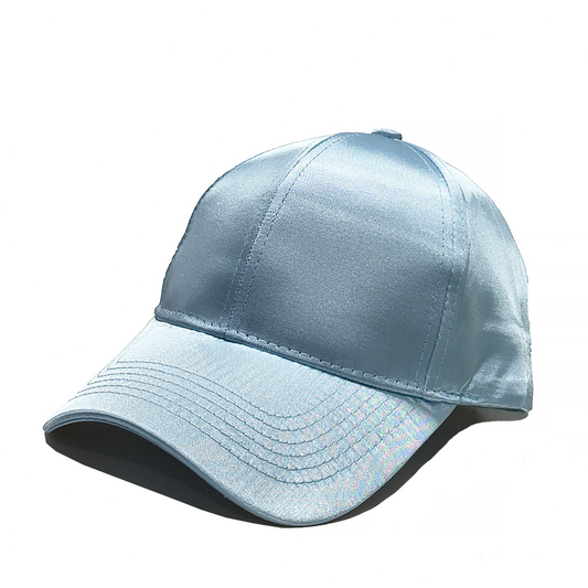 Silk Curved Peak Cap