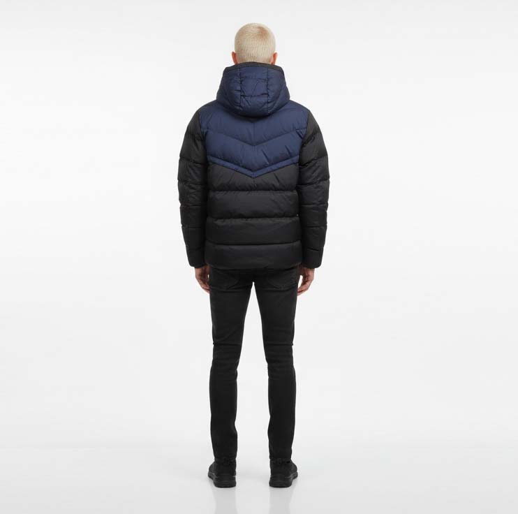 Men’s Two-Tone Puffer Jacket