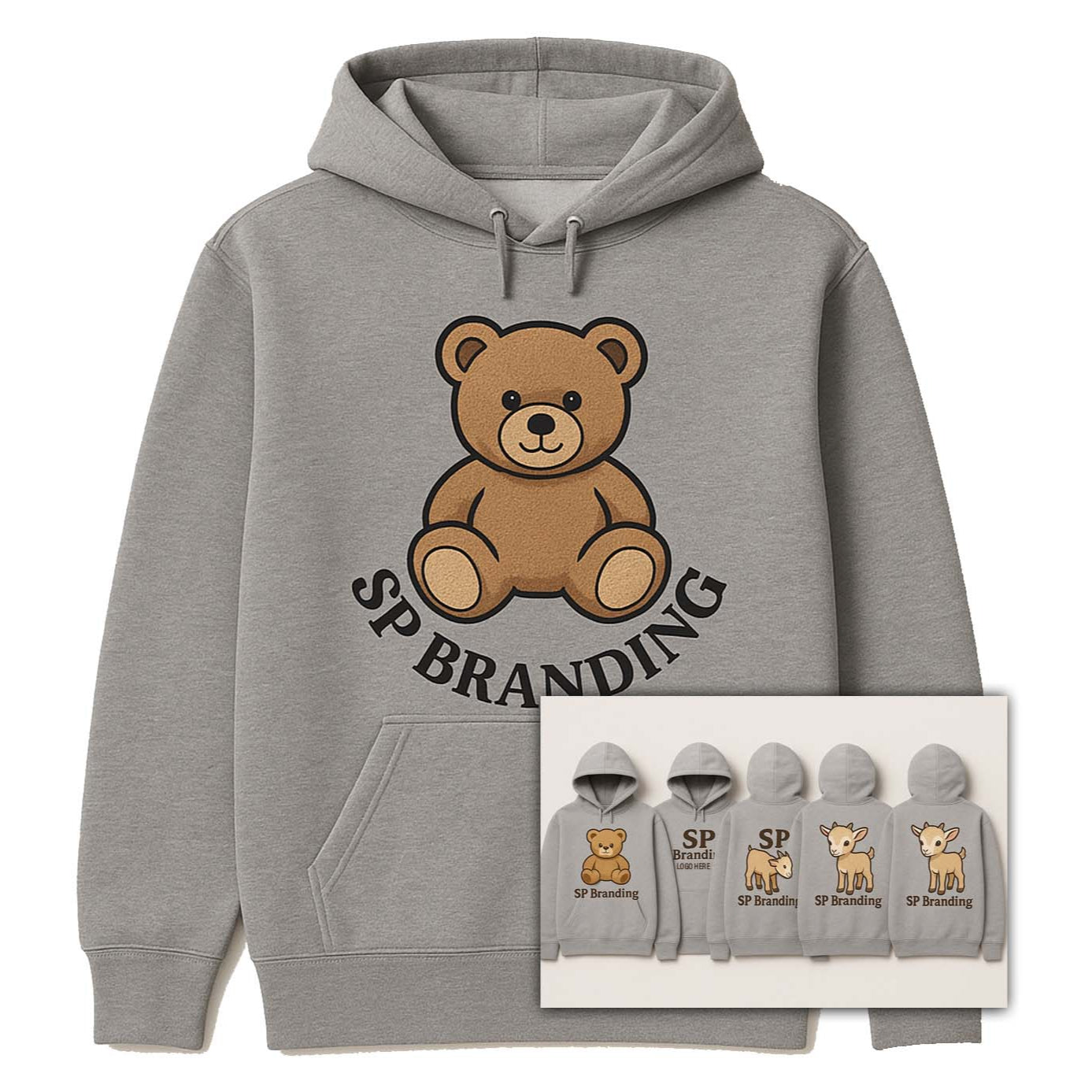 Regular Custom Printed Hoodies