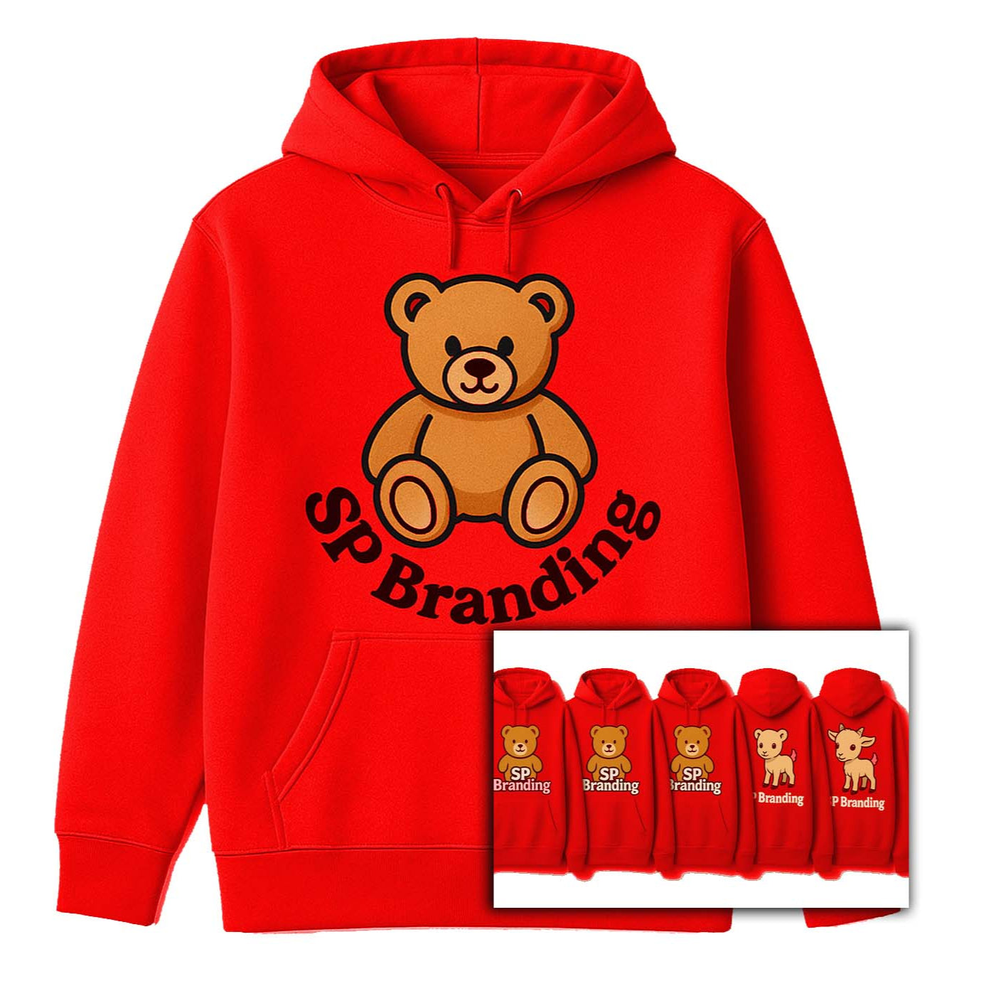 Regular Custom Printed Hoodies