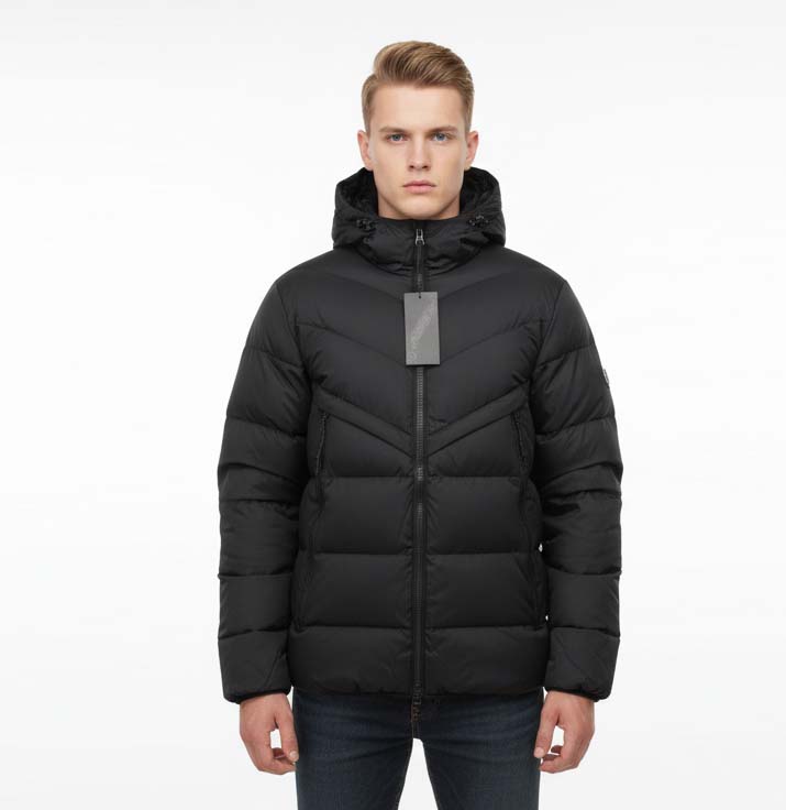 Men’s Two-Tone Puffer Jacket