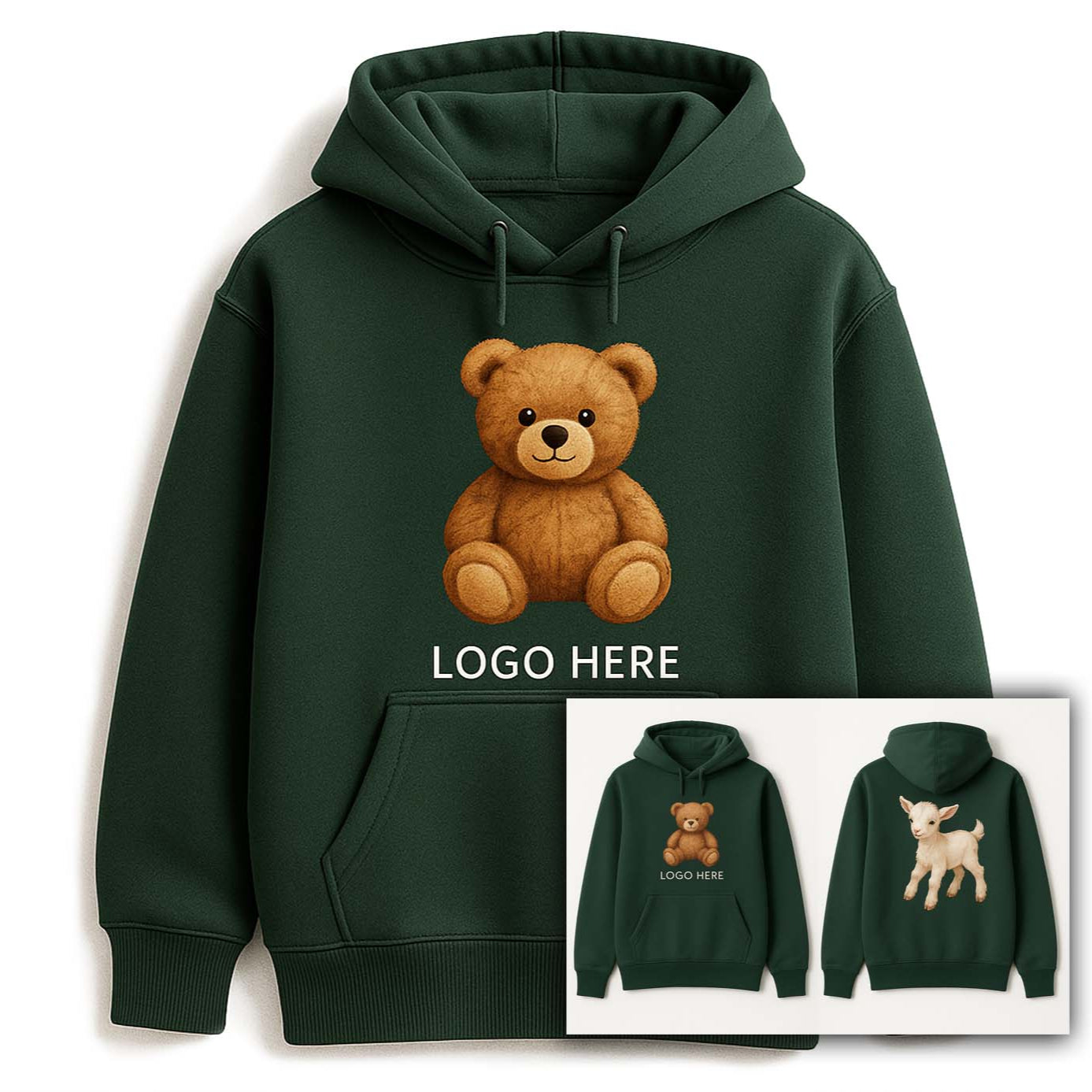 Regular Custom Printed Hoodies