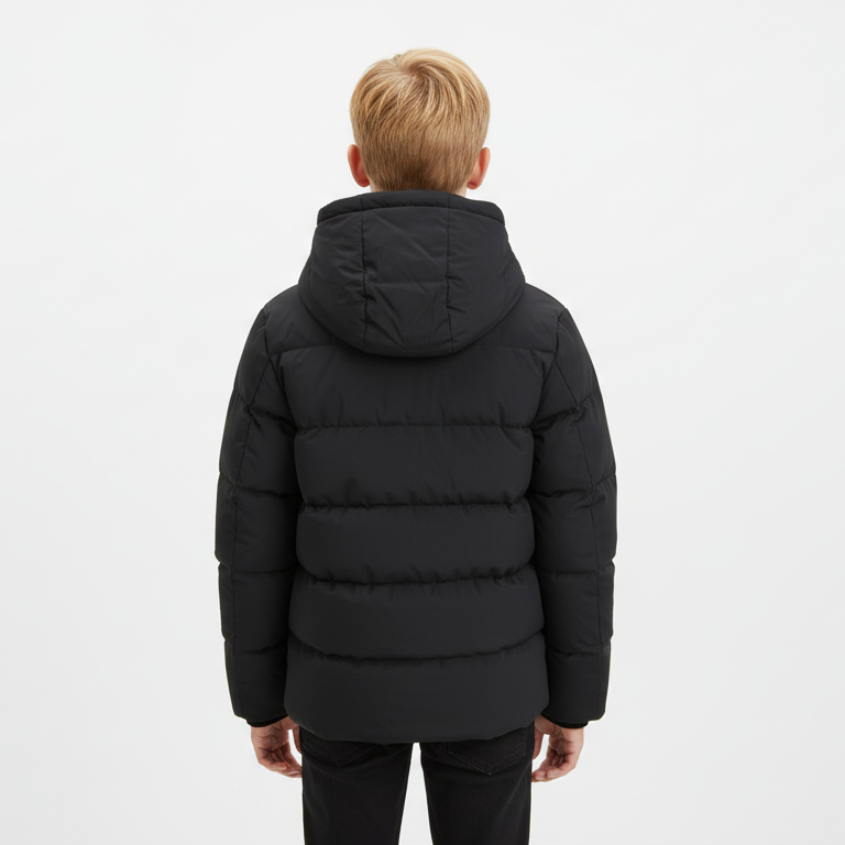 Kid's Puffer Jacket with Hood