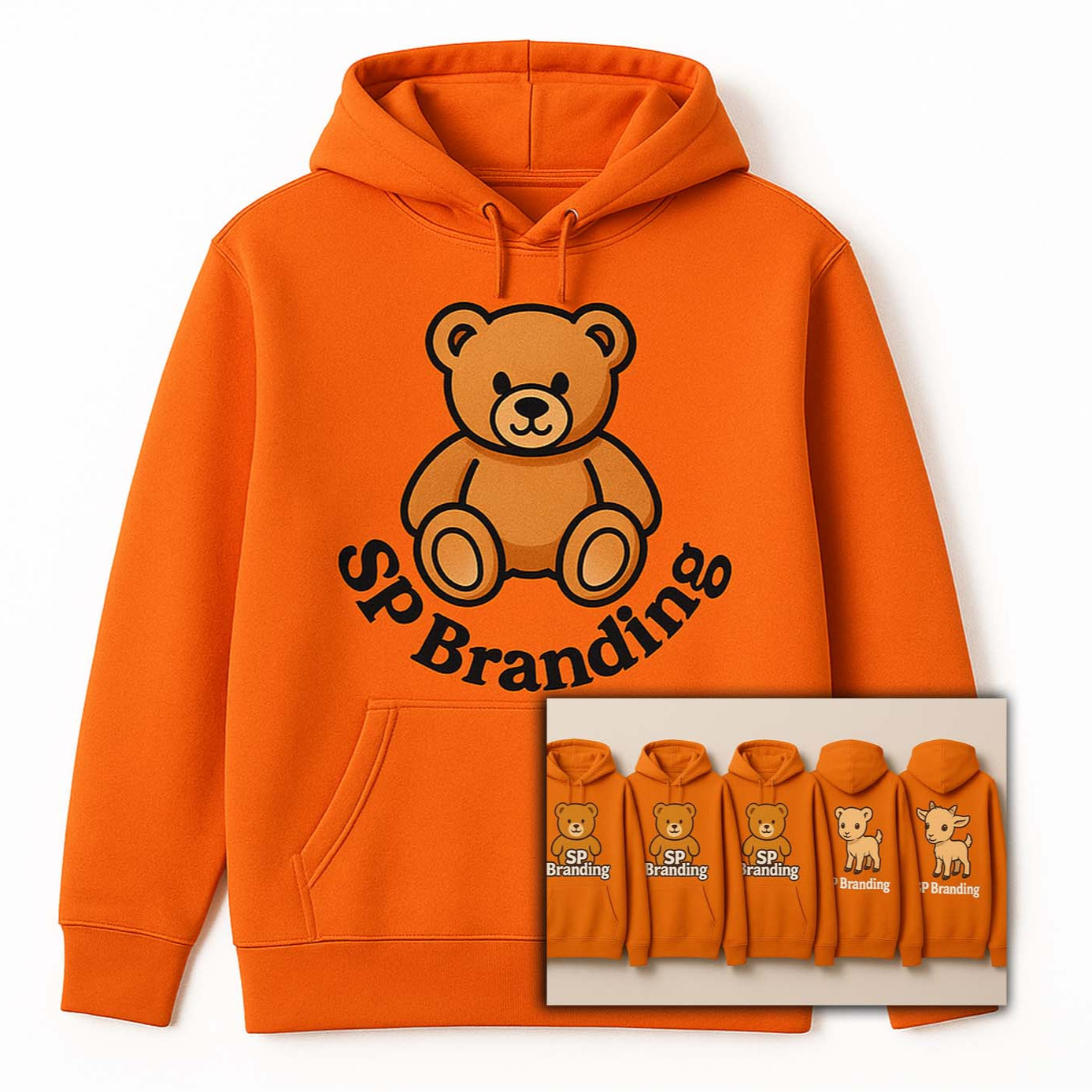 Regular Custom Printed Hoodies