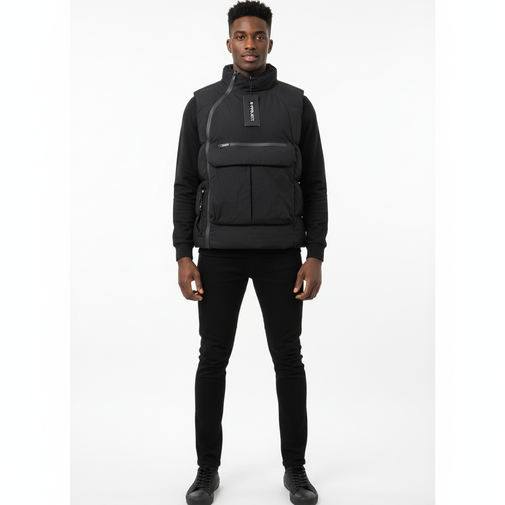 Men’s Puffer Sleevles Gillet Jacket - VM209