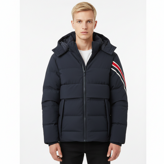 Men’s Puffer Jacket with Hood