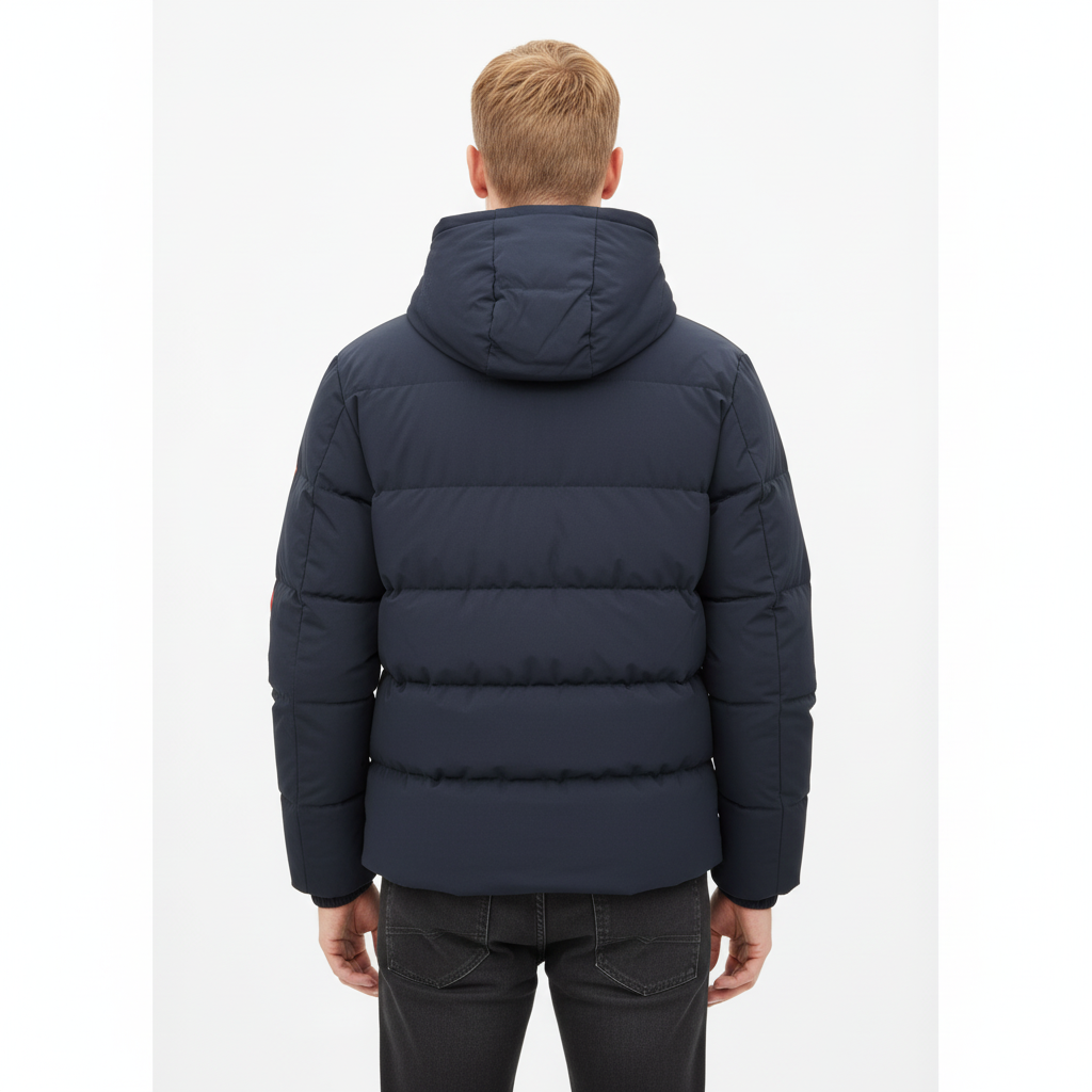 Men’s Puffer Jacket with Hood