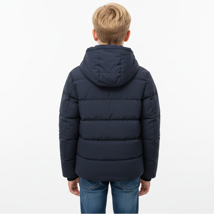 Kid's Puffer Jacket with Hood