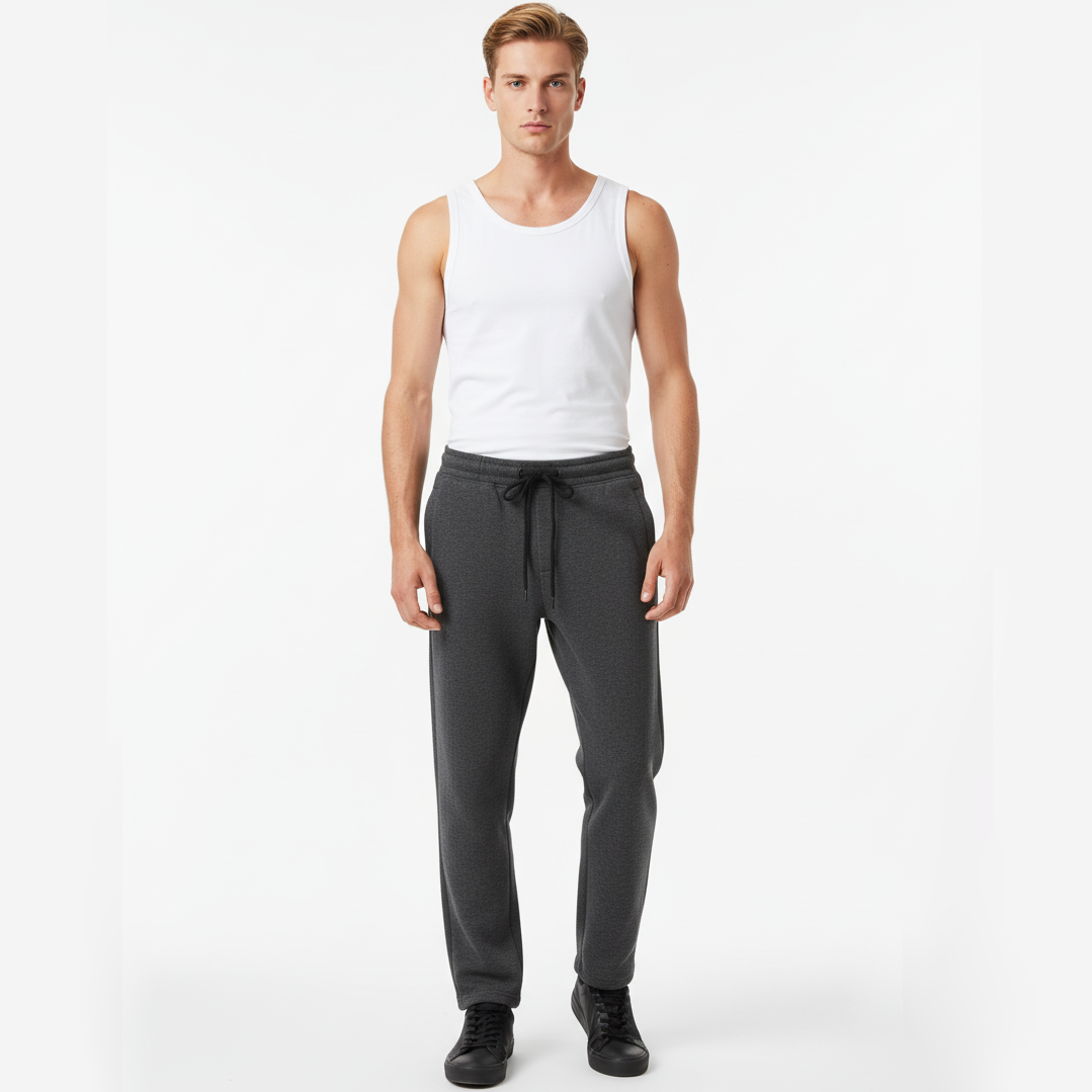 Men’s Dark Grey Loose-Fit Joggers