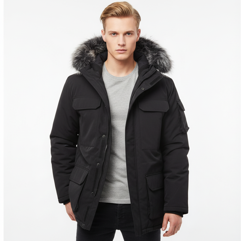 Men’s Hooded Puffer Jacket