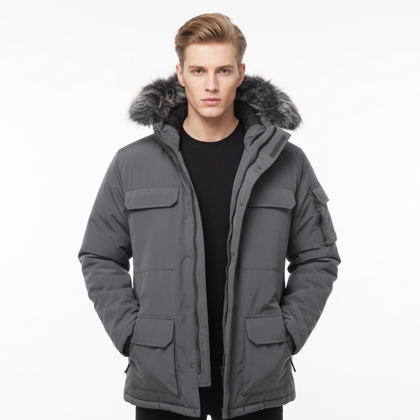 Men’s Hooded Puffer Jacket