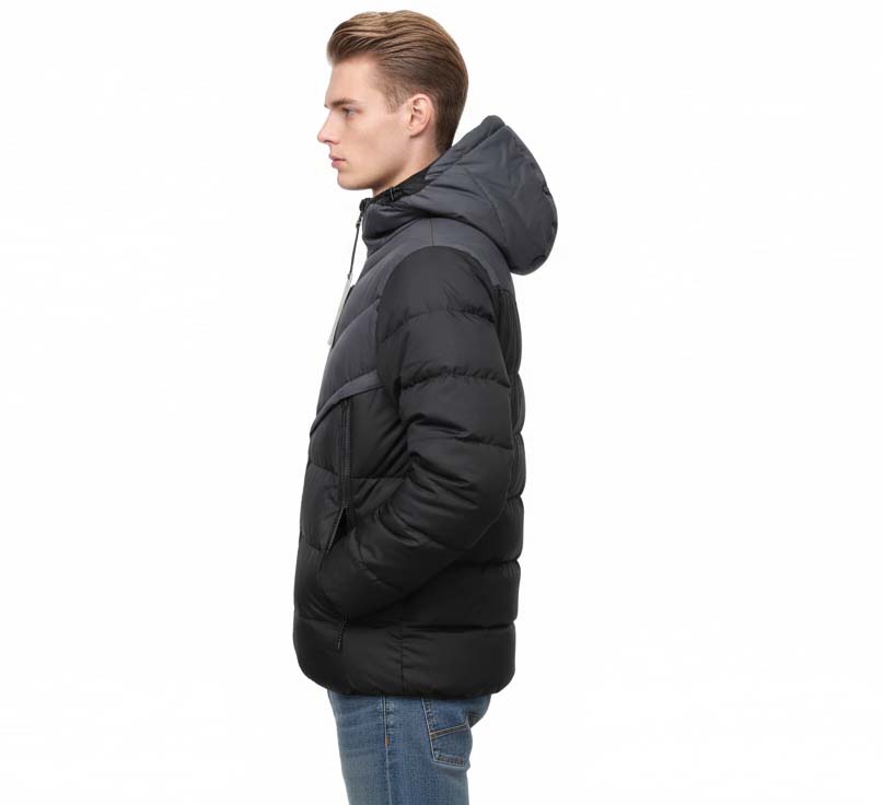 Men’s Two-Tone Puffer Jacket