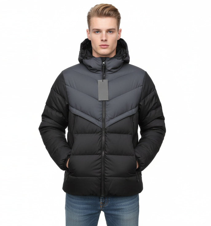 Men’s Two-Tone Puffer Jacket